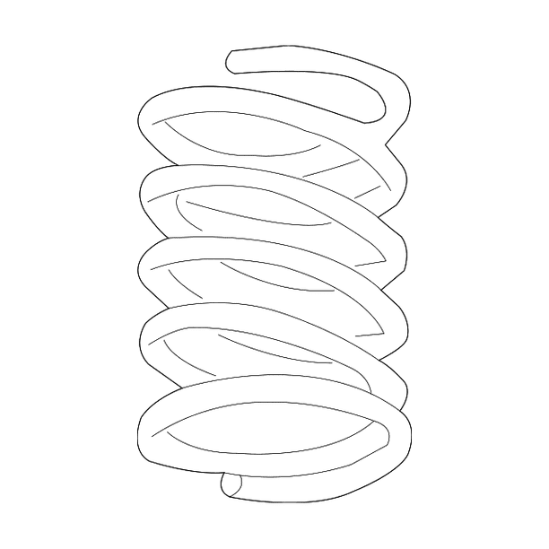 Genuine Kia Coil Spring 55350-4D201-DS